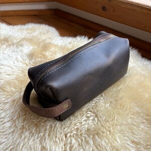 Rustico Leather Zip Pouch